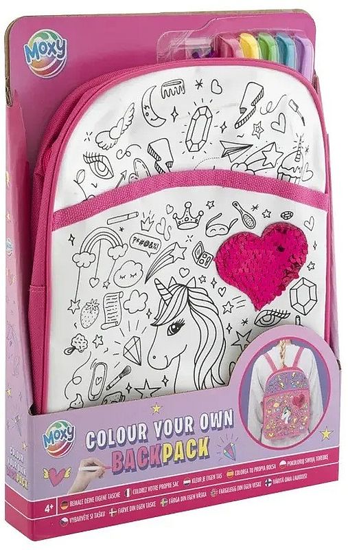 Rucsac de colorat Grafix - Unicorn