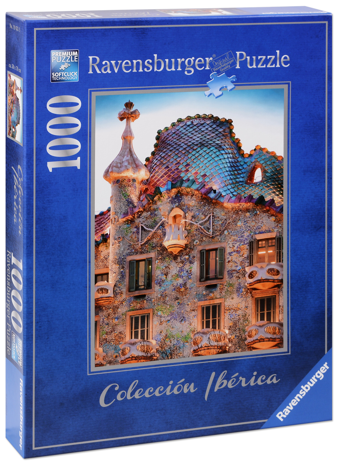 Puzzle Ravensburger de 1000 piese - Casa Batllo, Barcelona
