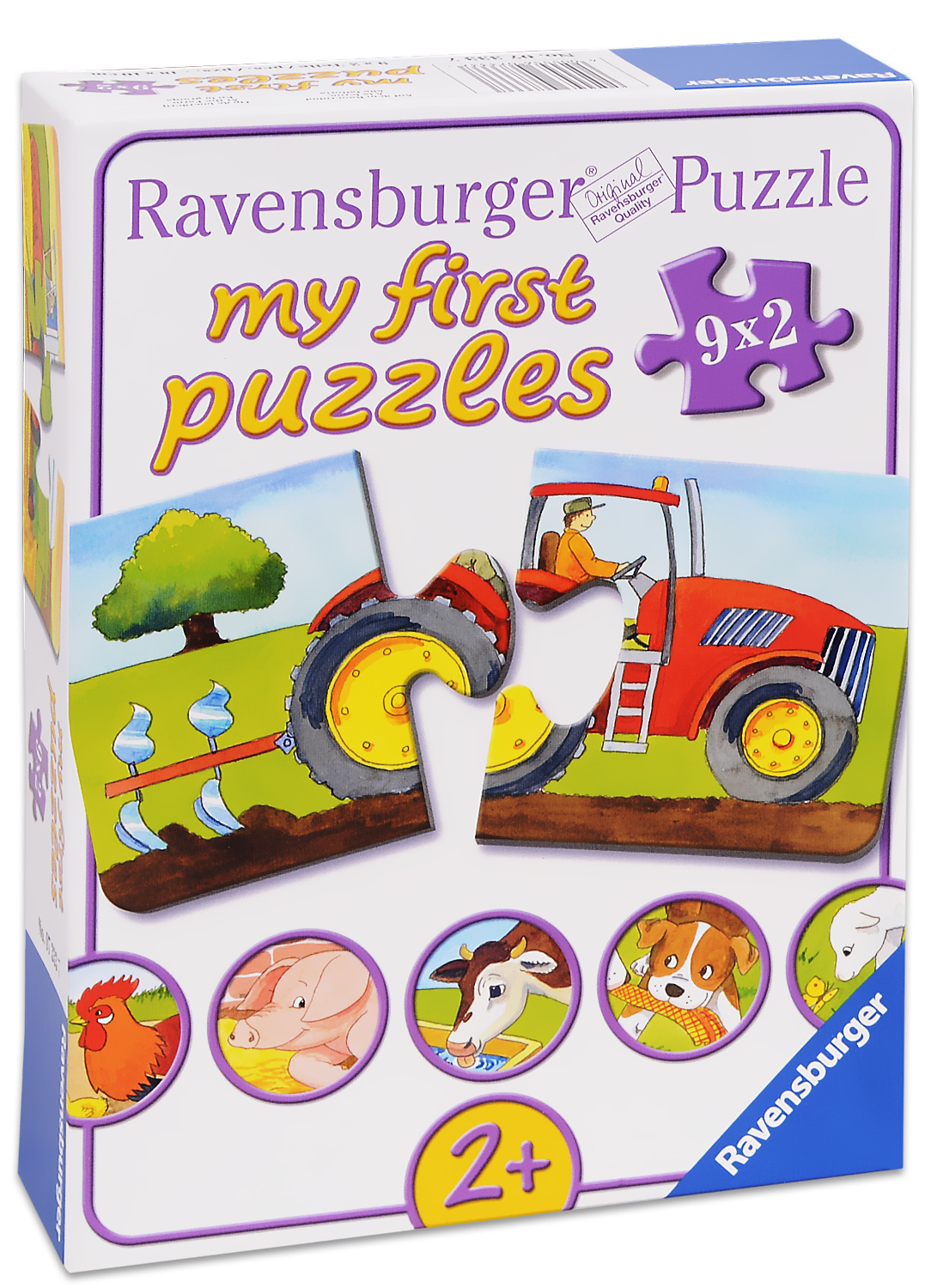 Puzzle Ravensburger din 9 x 2 piese - La tara