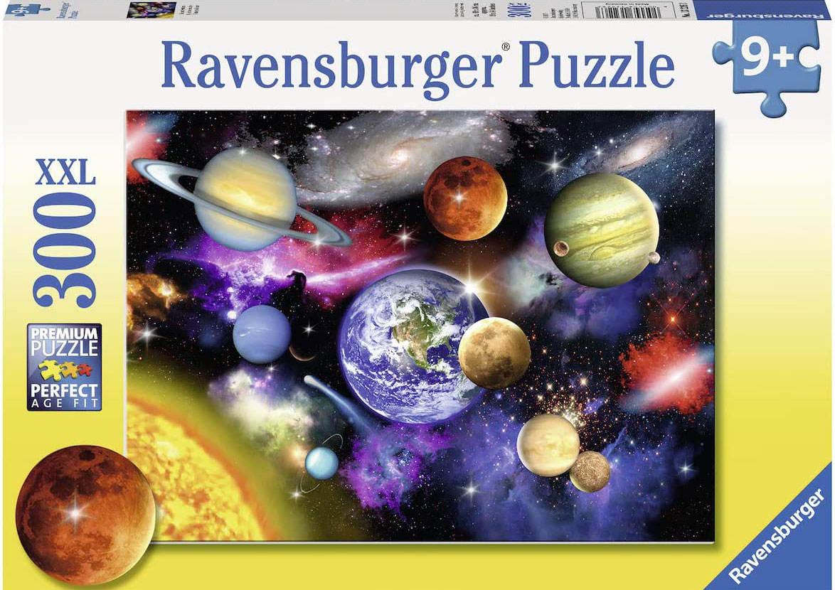 Puzzle Ravensburger din 300 XXL de piese - Sistemul solar