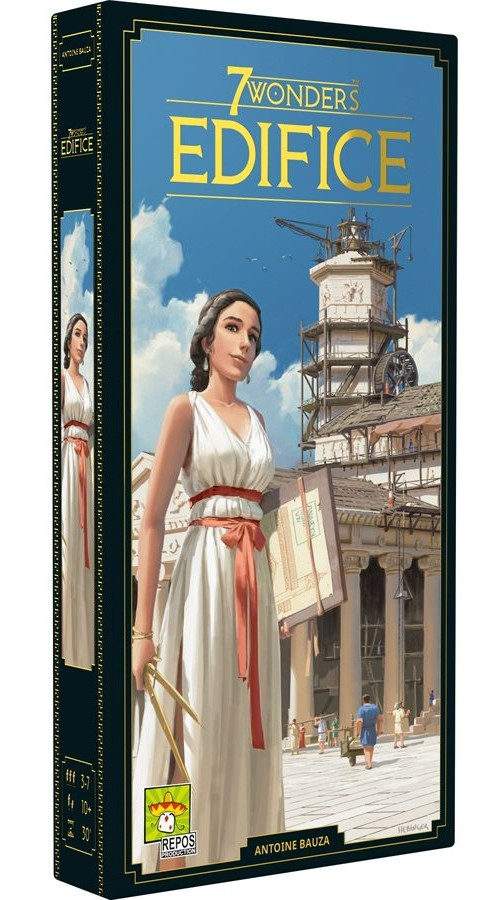 Extensie pentru jocul de societate 7 Wonders Edifice (2nd Edition)