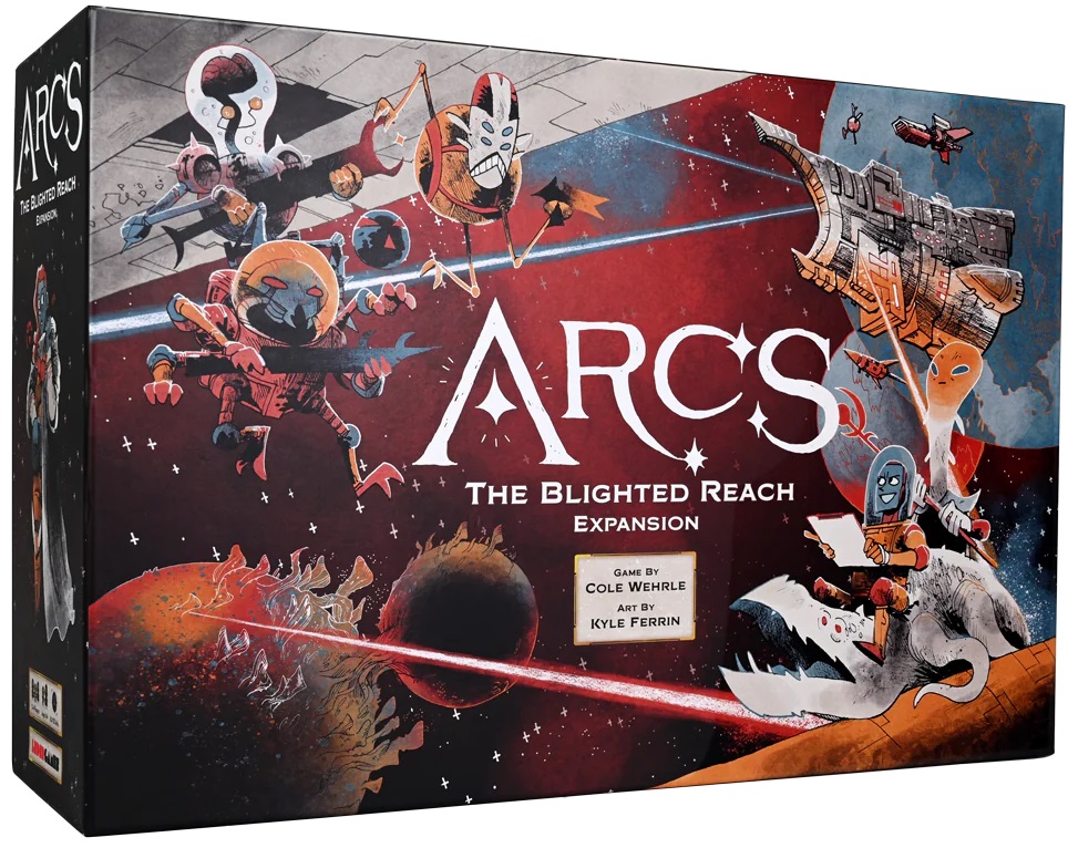 Extensie pentru jocul de societate Arcs: The Blighted Reach Campaign Expansion