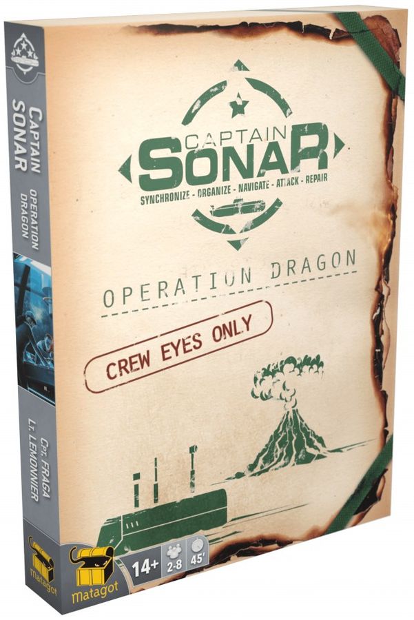 Extensie pentru jocul de societate Captain Sonar: Operation Dragon