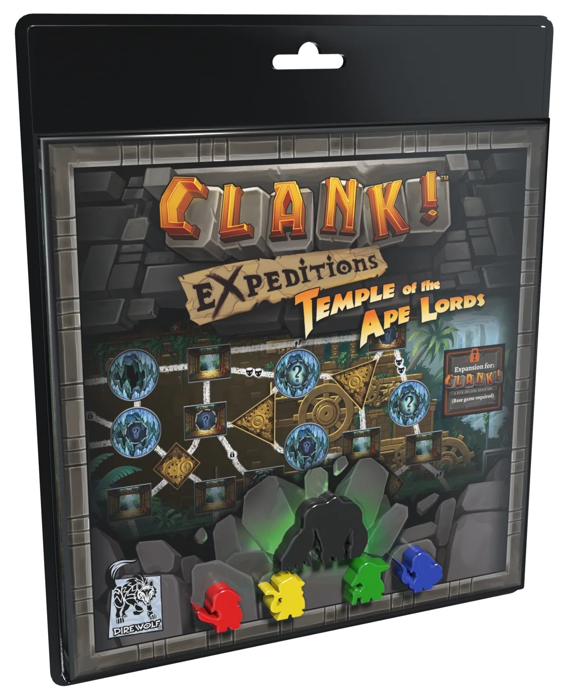Extensie de joc de societate Clank! Expeditions: Temple of the Ape Lords