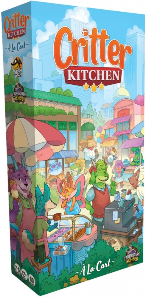 Expansiunea jocurilor de societate  Critter Kitchen: A La Cart