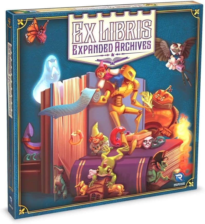 Extensie de joc de societate Ex Libris: Expanded Archives