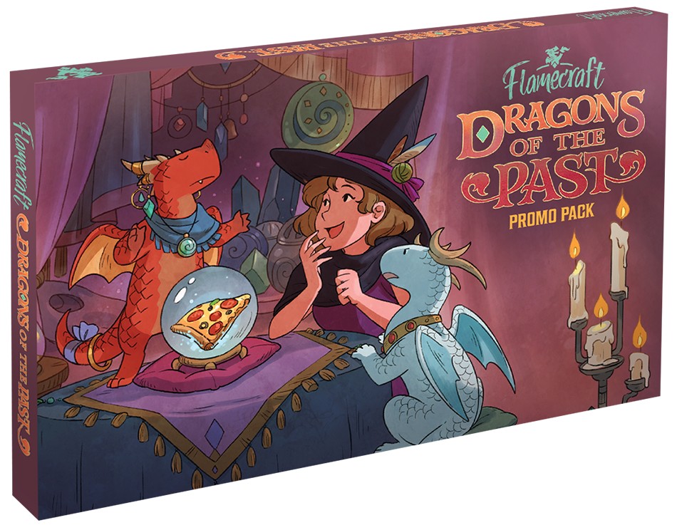 Extensie pentru joc de societate Flamecraft: Dragons of the Past Promo Pack