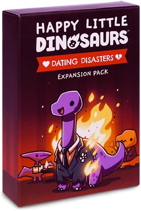 Extensie de joc de societate Happy Little Dinosaurs: Dating Disasters