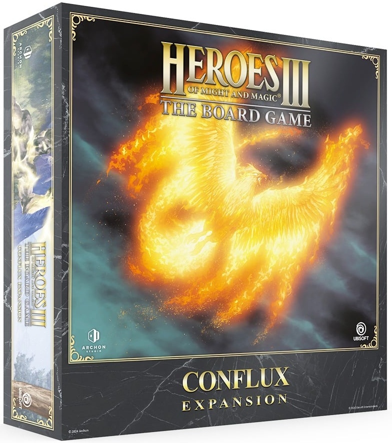 Extensie de joc de societate  Heroes of Might and Magic III: The Board Game - Conflux