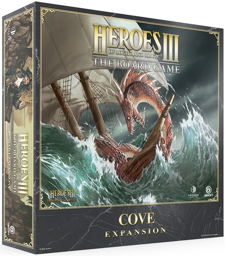 Extensie de joc de societate  Heroes of Might and Magic III: The Board Game - Cove