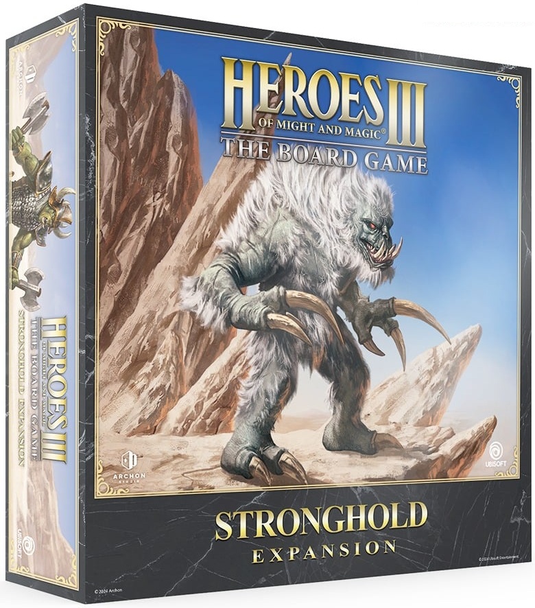 Extensie de joc de societate  Heroes of Might and Magic III: The Board Game - Stronghold
