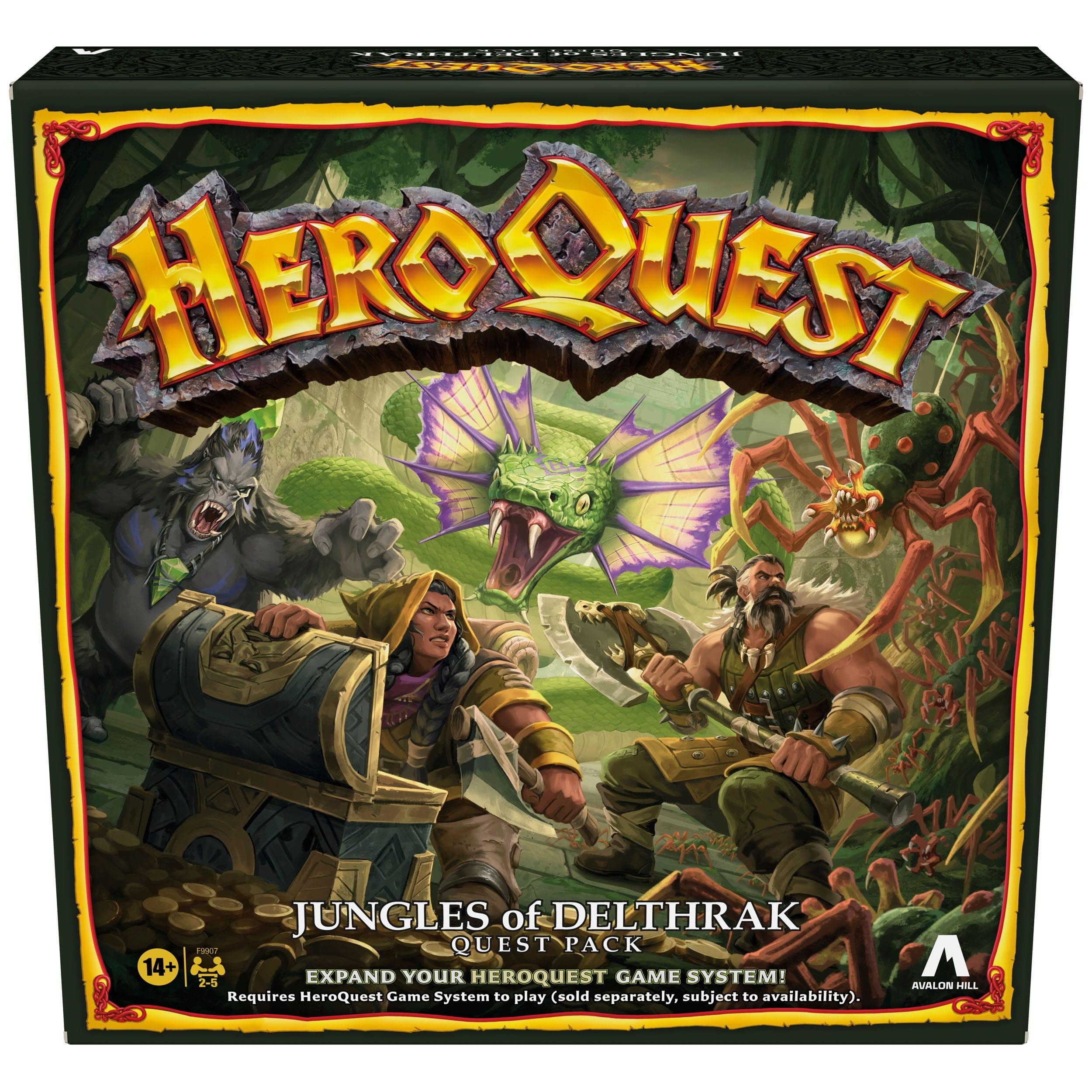 Extensie de joc de societate HeroQuest: Jungles of Delthrak Quest Pack