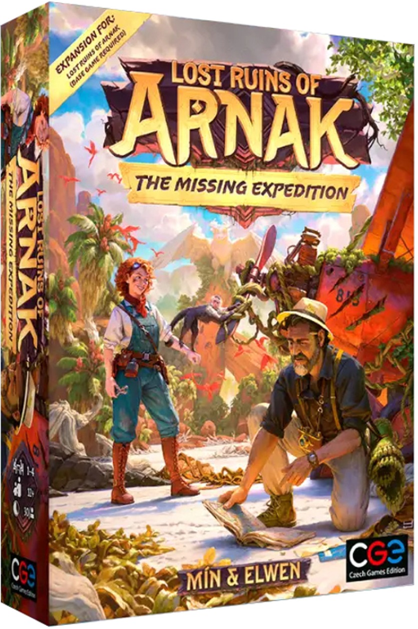 Extensie pentru jocul de societate Lost Ruins Of Arnak: The Missing Expedition
