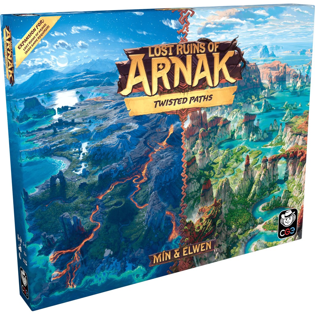 Extensie de joc de societate Lost Ruins of Arnak: Twisted Paths