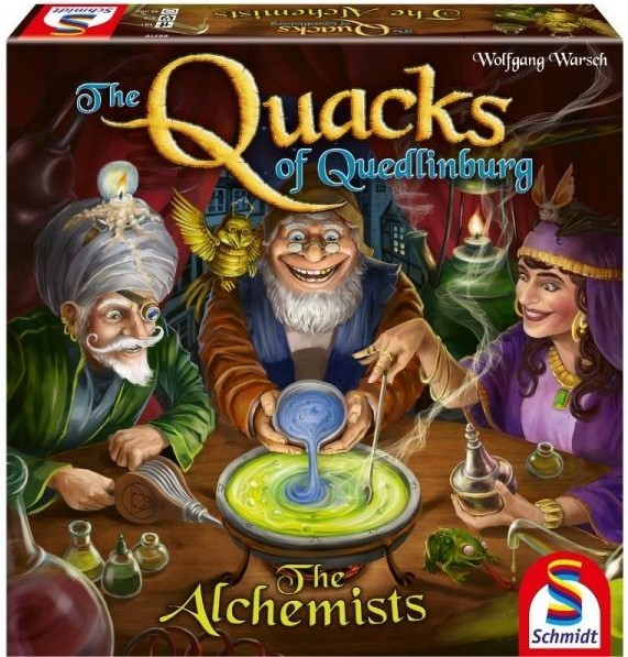 Extensie pentru jocul de societate The Quacks Of Quedlinburg - The Alchemists