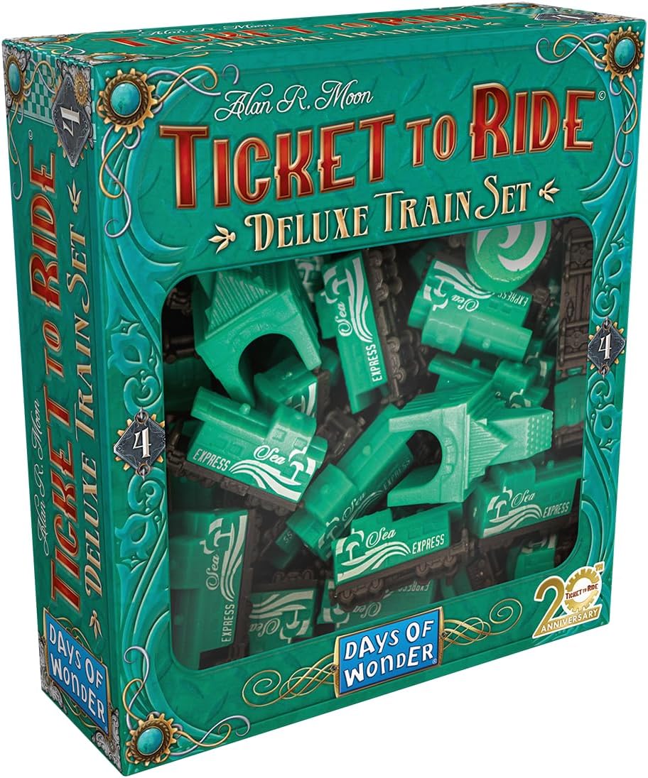 Extensie pentru jocul de societate Ticket to Ride: Deluxe Train Set - Green