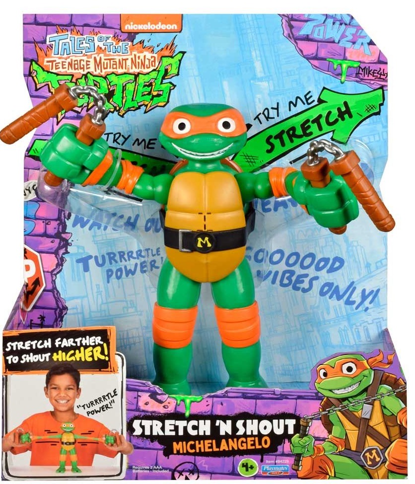 Figurină extensibilă Playmates TMNT - Michelangelo