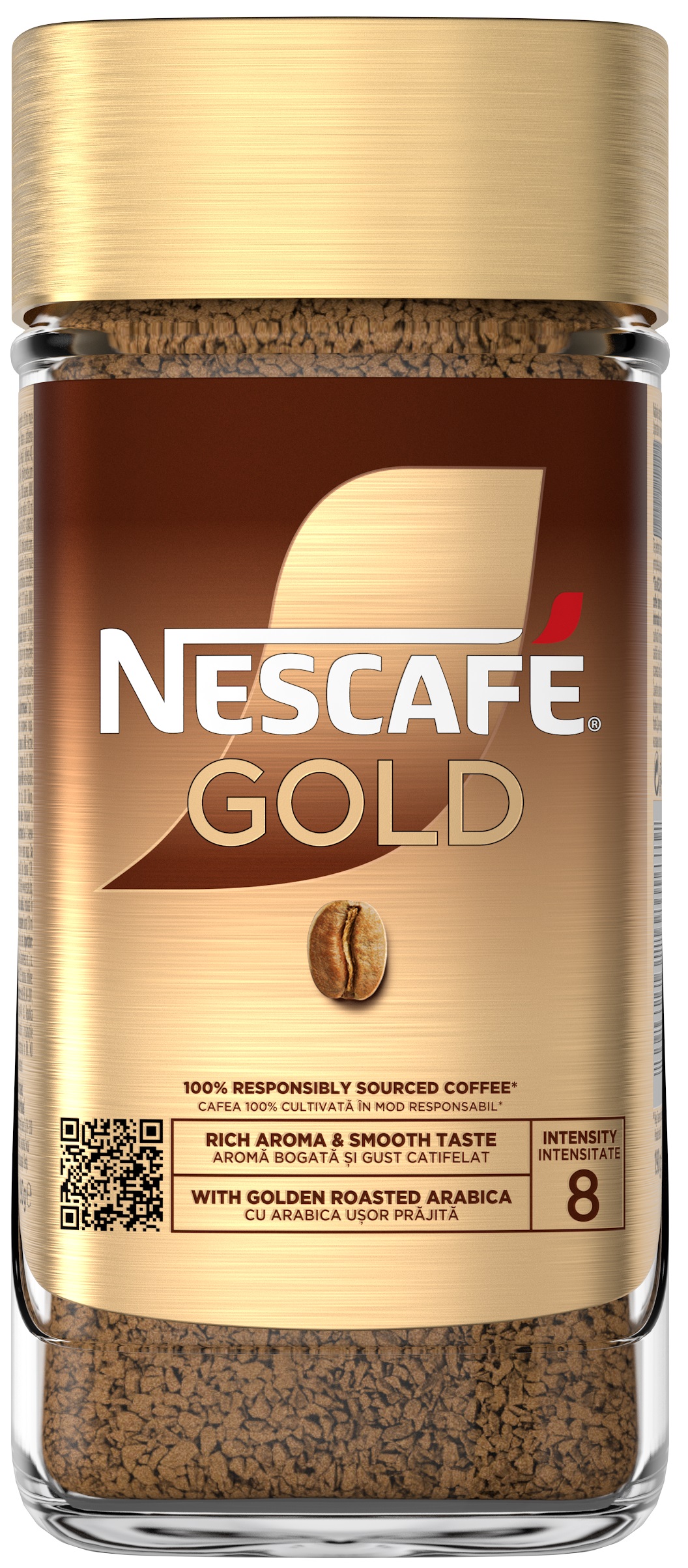 Cafea solubilă NESCAFÉ - GOLD, 190 g