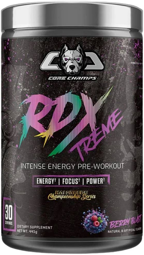 RDX Extreme, Berry Blast, 441 g, Core Champs by Kai Greene