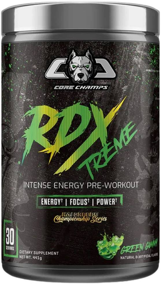 RDX Extreme, Green Gummy, 441 g, Core Champs by Kai Greene