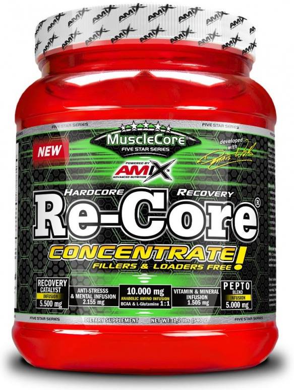Re-Core Concentrated, lămâie și lime, 540 g, Amix