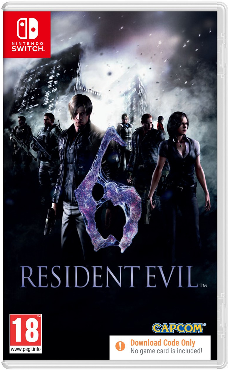 Resident Evil 6 - Cod în cutie (Nintendo Switch)