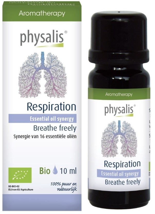 Respiration Biosinergie a 16 uleiuri esențiale, 10 ml, Physalis