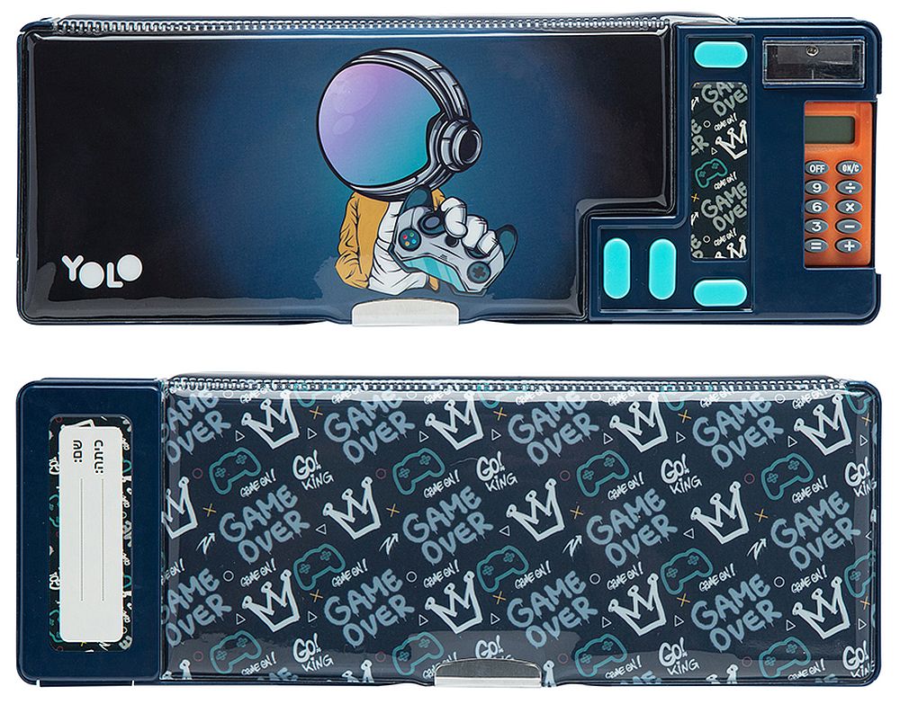 Penar școlar retro  YOLO Galactic - Gamer, Cu calculator