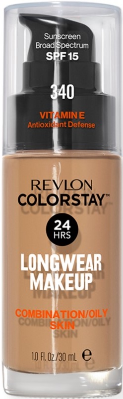 Revlon Colorstay Fond de ten pentru ten gras , N340 Early Tan, SPF15, 30 ml