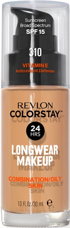 Revlon Colorstay Fond de ten pentru ten gras , N310 Warm Golden, SPF15, 30 ml