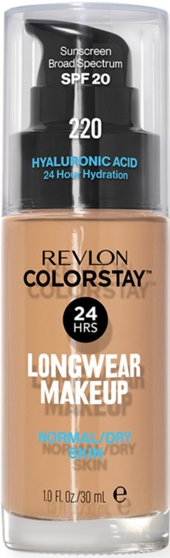 Revlon Colorstay Fond de ten pentru ten uscat , N220 Natural Beige, SPF20, 30 ml