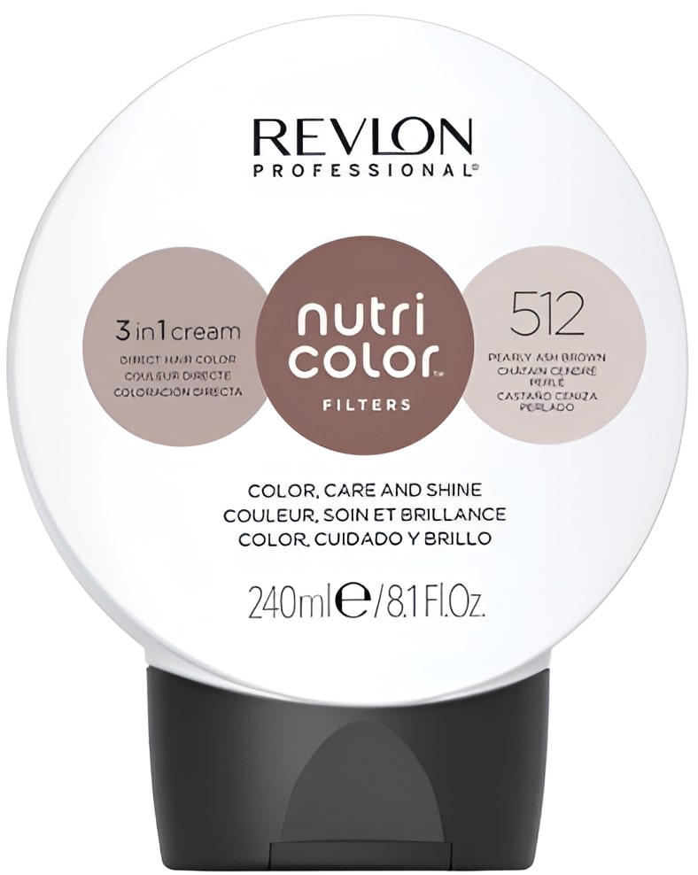 Revlon Professional Nutri Color Filters Mască pentru colorarea părului  Toning Filters, 512, 240 ml