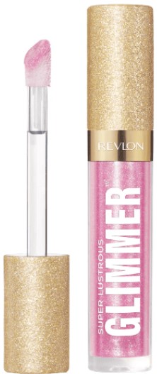 Revlon Super Lustrous Luciu de buze  Glimmer Gloss, 02 Pink Prisma, 3.8 ml