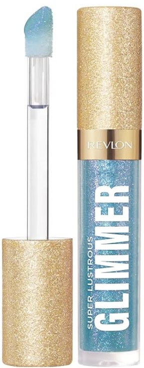 Revlon Super Lustrous Luciu de buze  Glimmer Gloss, 10 Indigo Ice, 3.8 ml