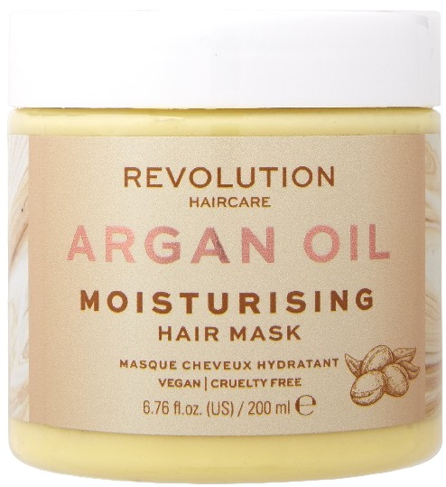 Revolution Haircare Mască de păr hrănitoare Argan, 200 ml