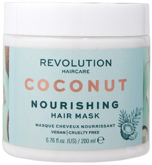 Revolution Haircare Mască de păr hrănitoare Coconut, 200 ml
