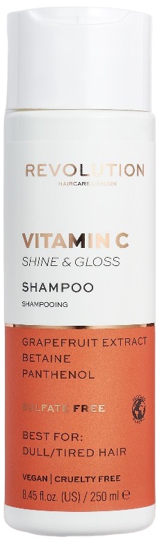 Revolution Haircare Vitamin C Șampon pentru strălucire, 250 ml