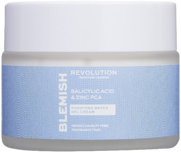 Revolution Skincare Blemish Cremă-gel pentru față, 50 ml