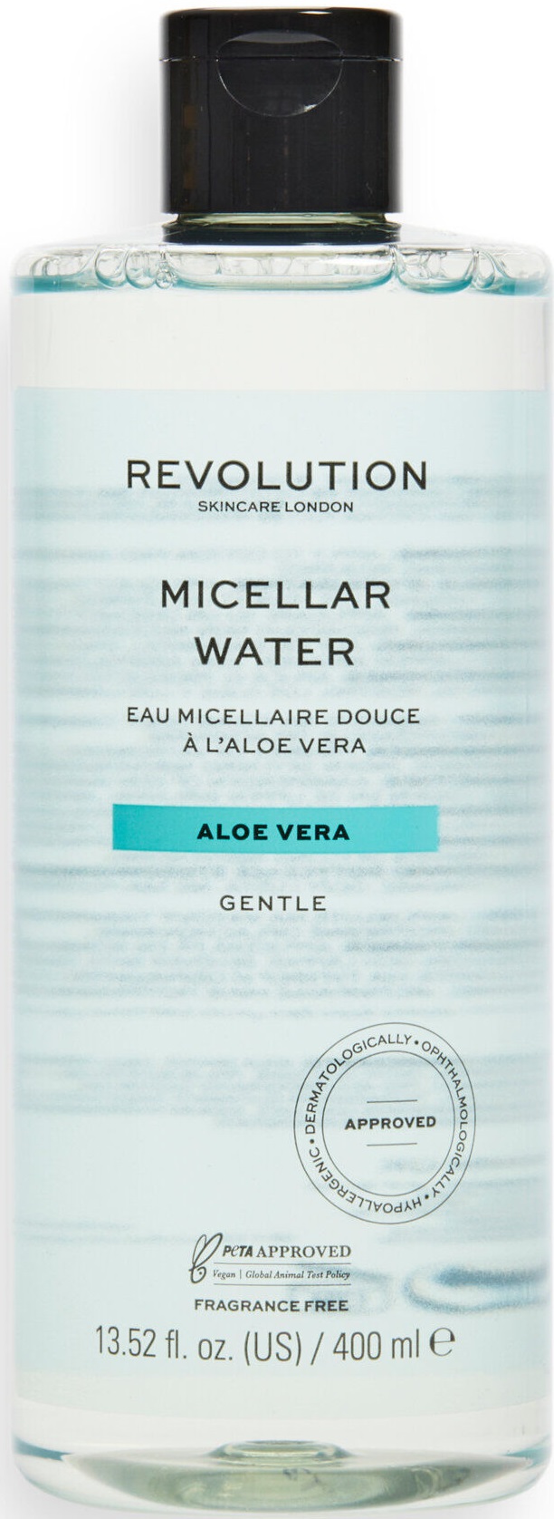 Revolution Skincare Apă micelară Aloe Vera, 400 ml