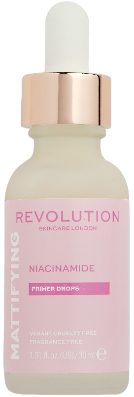 Revolution Skincare Niacinamide Picături matifiante de față, 30 ml