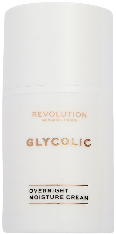 Revolution Skincare Crema de față de noapte Glycolic Acid, 50 ml