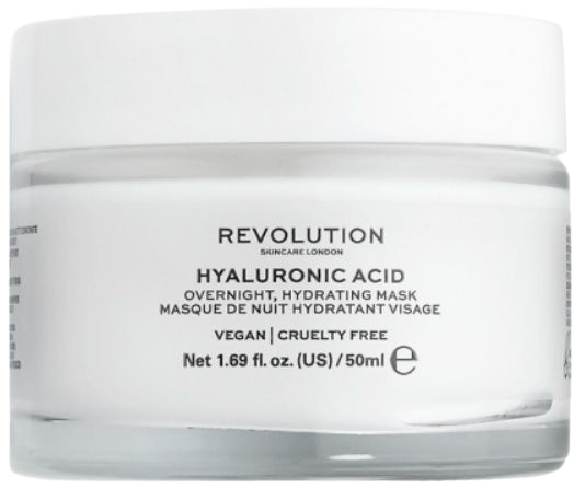 Revolution Skincare Mască de față peste noapte Hyaluron, 50 ml