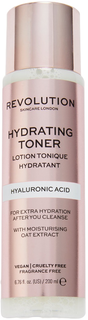 Revolution Skincare Toner facial Hyaluronic, 200 ml