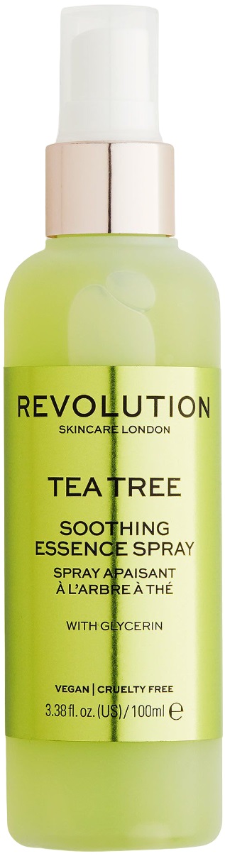 Revolution Skincare Spray facial calmant Tea Tree, 100 ml