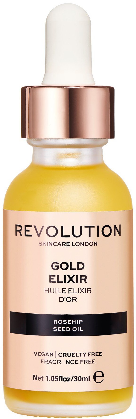 Revolution Skincare Ser facial reparator Gold Elixir, 30 ml