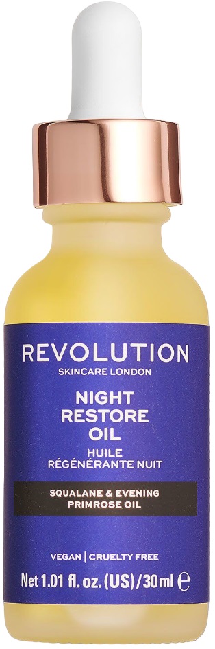 Revolution Skincare Ser facial reparator Night Restore, 30 ml