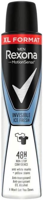 Rexona Men Spray deodorant Invisible Ice Fresh, 200 ml