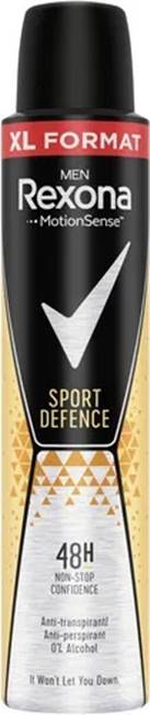 Rexona Men Spray deodorant Sport Defence, 200 ml