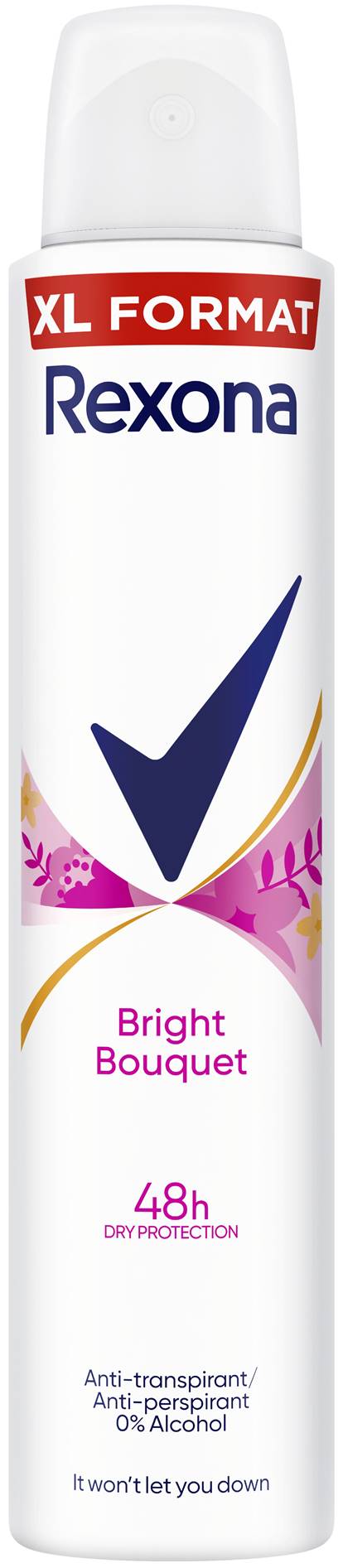 Rexona Spray deodorant Bright Bouquet, 200 ml
