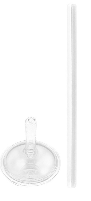 Set cupe de schimb cu paie din silicon  KikkaBoo - Dino World, 300 ml